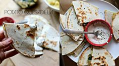 Vegan Potato Quesadi