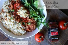 Spicy Red Lentil Veg