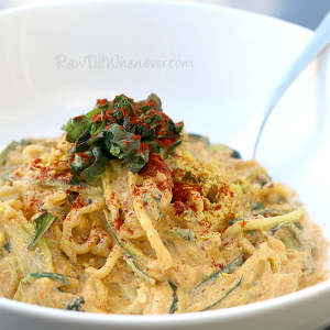 Creamy Red Pepper Pasta Vegan 2