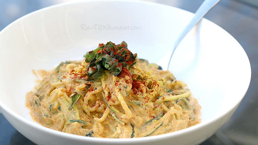 Creamy Red Pepper Pasta Vegan 2