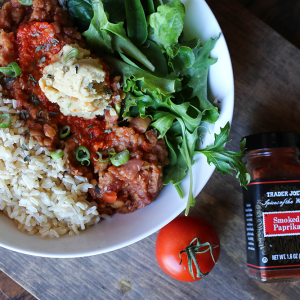Spicy Red Lentil Vegan Chili