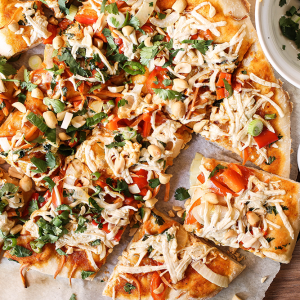 Thai Red Curry Pizza Vegan